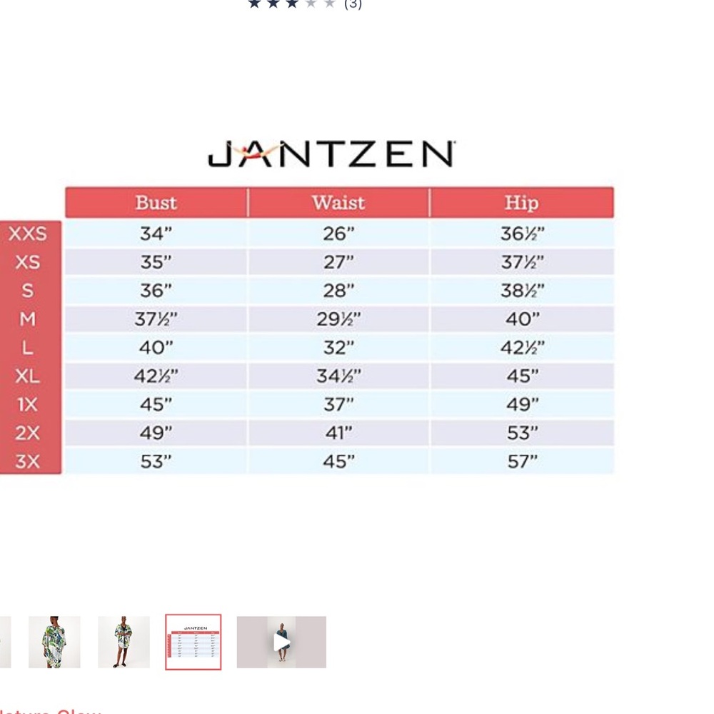 Jantzen beach cover-up, Nature Glow w/ tie front closure NWOT - Picture 3 of 4